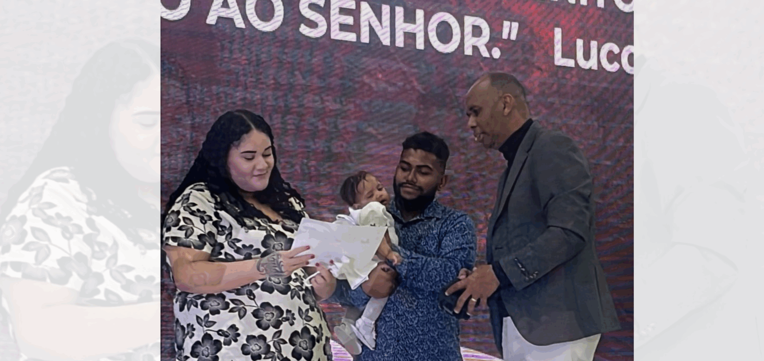 Uma noite de bênçãos e entrega a Deus