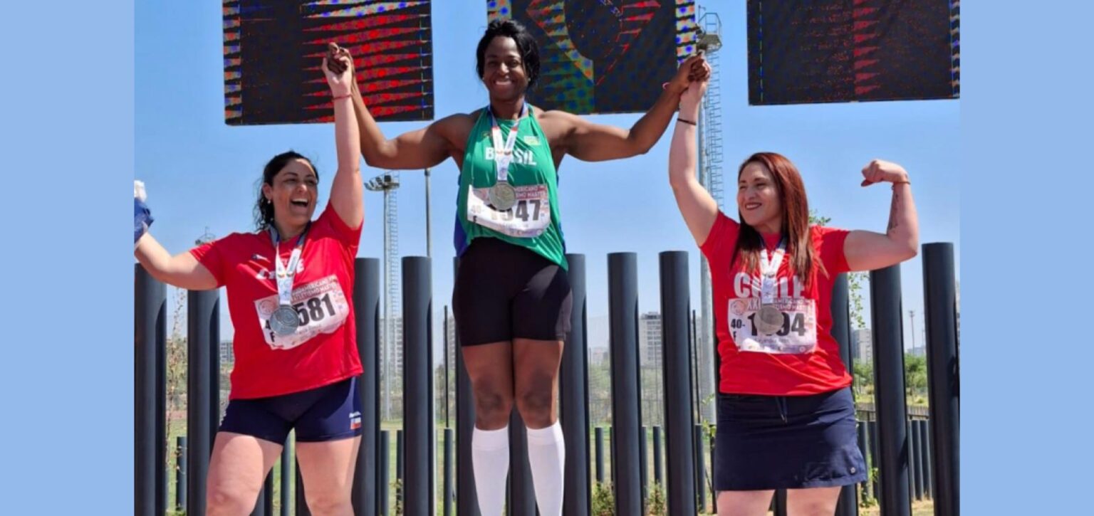 Francana conquista ouro e bate recorde Sul-Americano no Chile