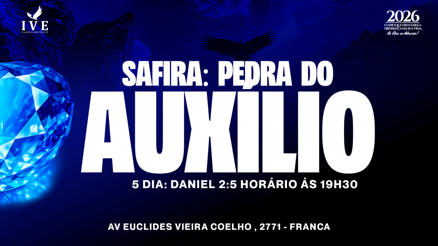Dia 5, Safira – a pedra do Auxilio
