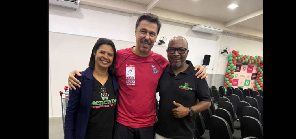 Solidariedade de Campeão: Helinho Garcia se encanta com o Mercado Beneficente da IVE