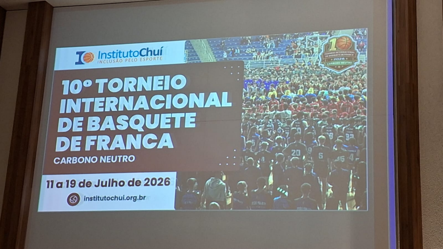 O Espetáculo dos 10 Anos: Franca se Prepara para a Histórica Edição do Torneio Internacional de Basquete do Chuí