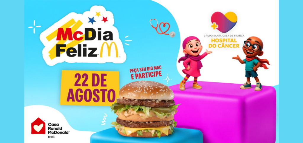 Hospital do Câncer de Franca participa do McDia Feliz 2026 e fortalece o cuidado de crianças e adolescentes em tratamento
